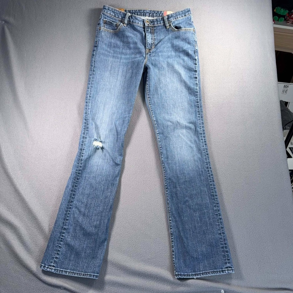 Gap 1969 Jeans Womens 6L Medium Wash Stretch Bootcut Denim 30x32.5